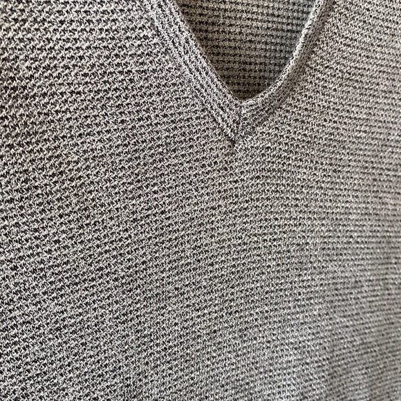 🩶Zara Long Sleeve Waffle Weave Top - Large - Picture 3 of 6